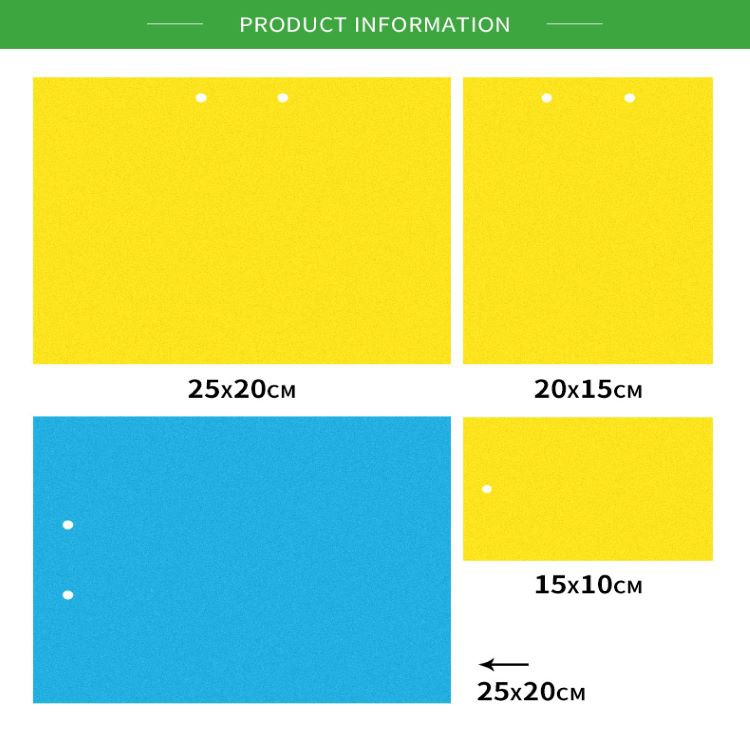 Uv resistant armyworm glue board