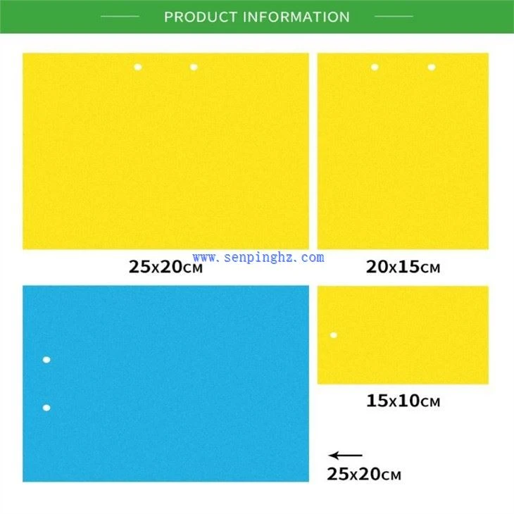 Waterproof insect yellow trap
